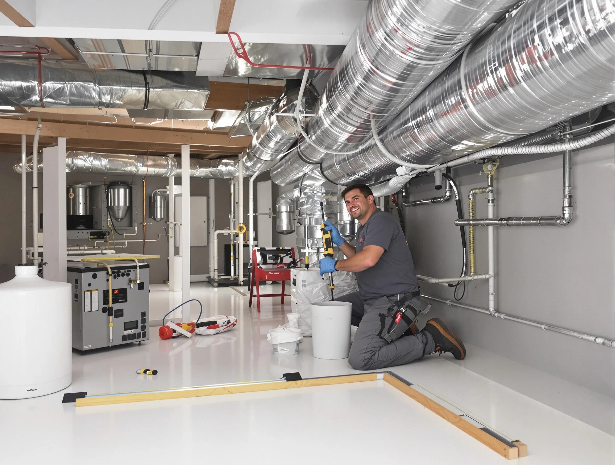 Professional duct sealing service by Denver Air Duct Cleaning in Denver