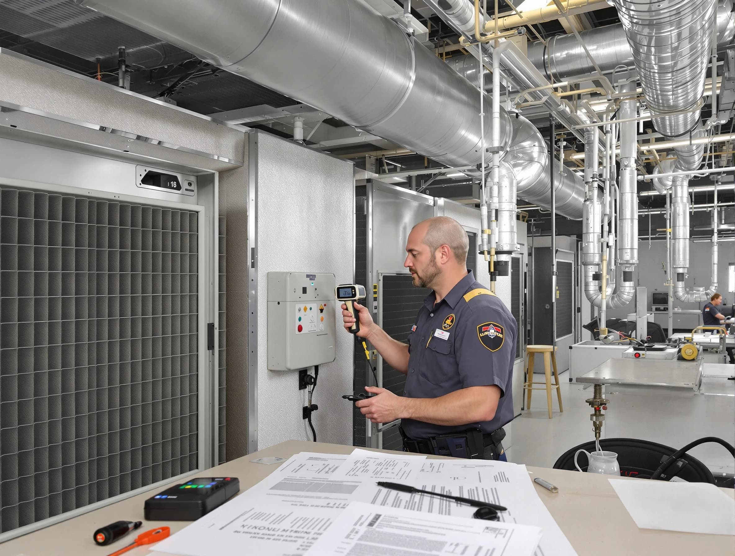 Professional filter system inspection by Denver Air Duct Cleaning in Denver