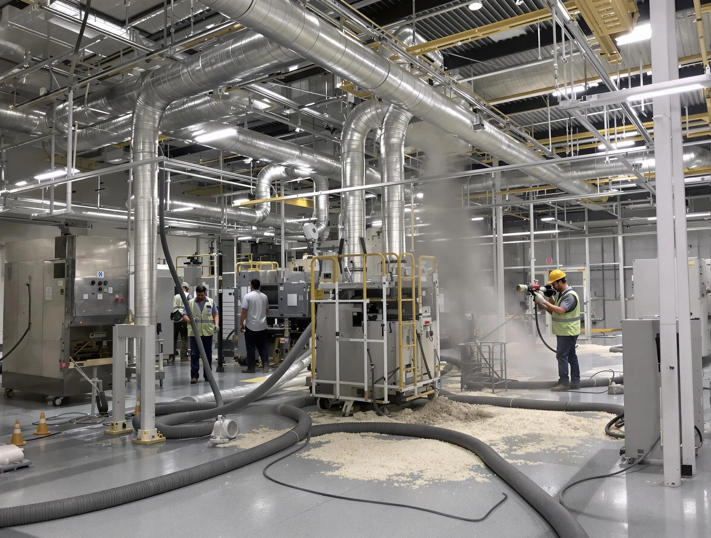 Heavy-duty industrial duct cleaning by Denver Air Duct Cleaning in Denver