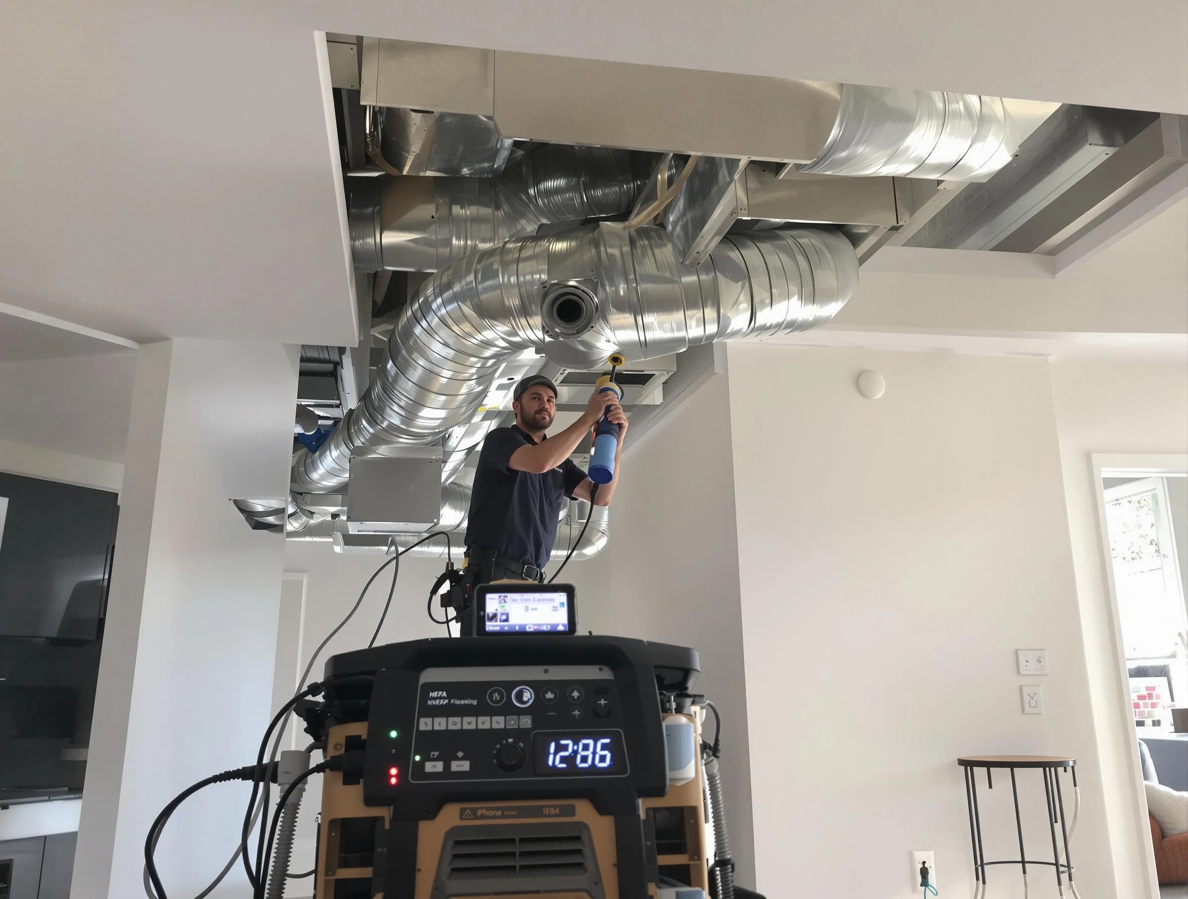 Advanced pure air duct cleaning by Denver Air Duct Cleaning in Denver