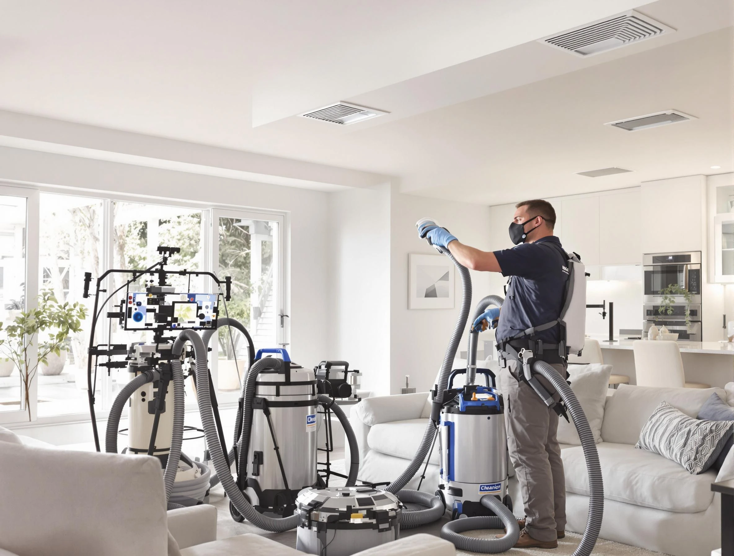 Professional AC duct cleaning by Denver Air Duct Cleaning in Denver