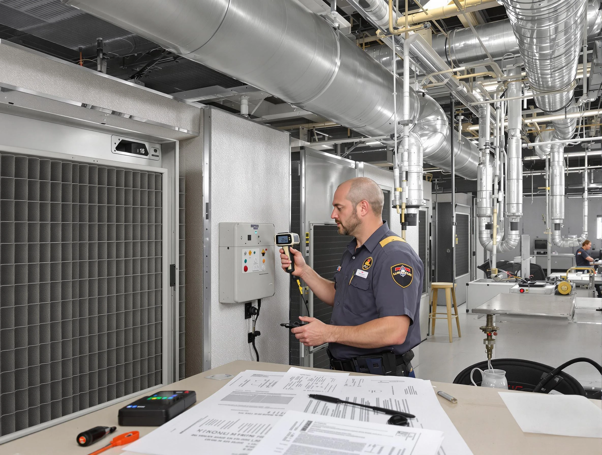 Professional filter system inspection by Denver Air Duct Cleaning in Denver