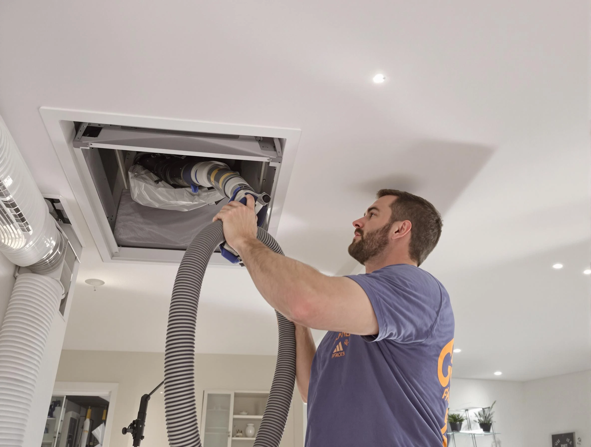 Precision indoor duct cleaning by Denver Air Duct Cleaning in Denver