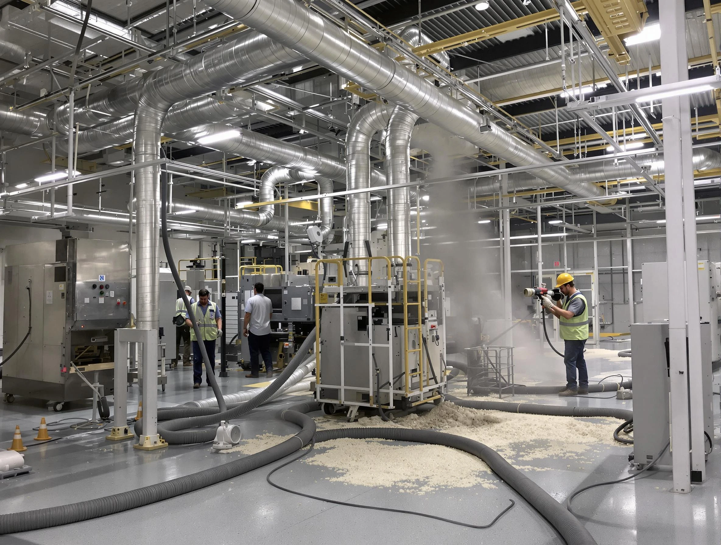 Heavy-duty industrial duct cleaning by Denver Air Duct Cleaning in Denver