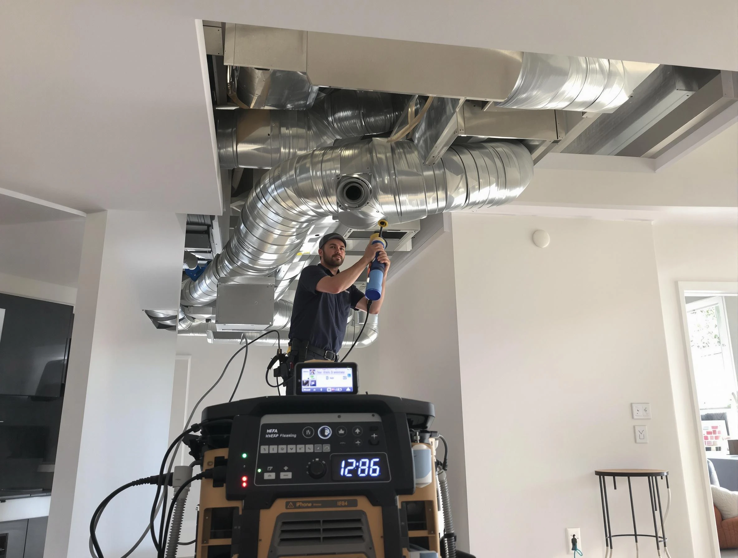 Advanced pure air duct cleaning by Denver Air Duct Cleaning in Denver